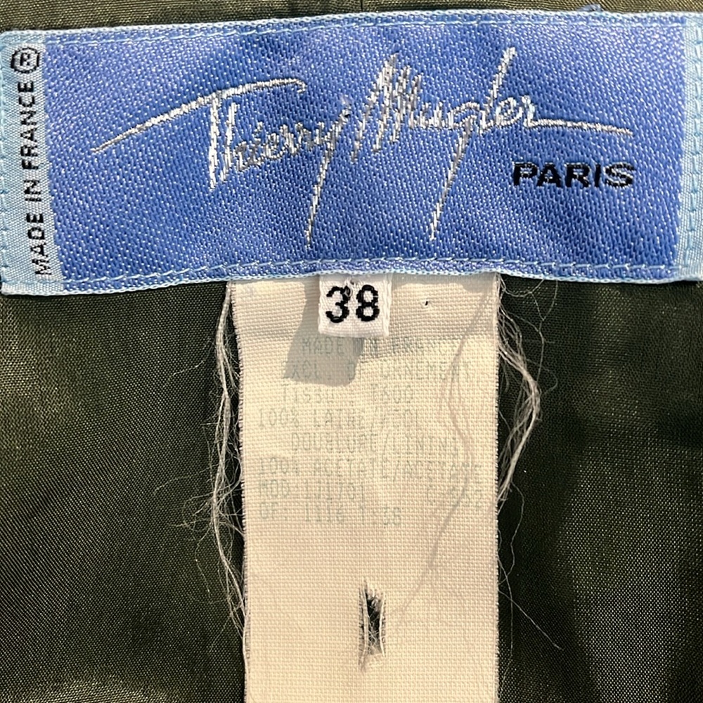 Thierry Mugler Vintage Wool Skirt Suit - Picture 10 of 17